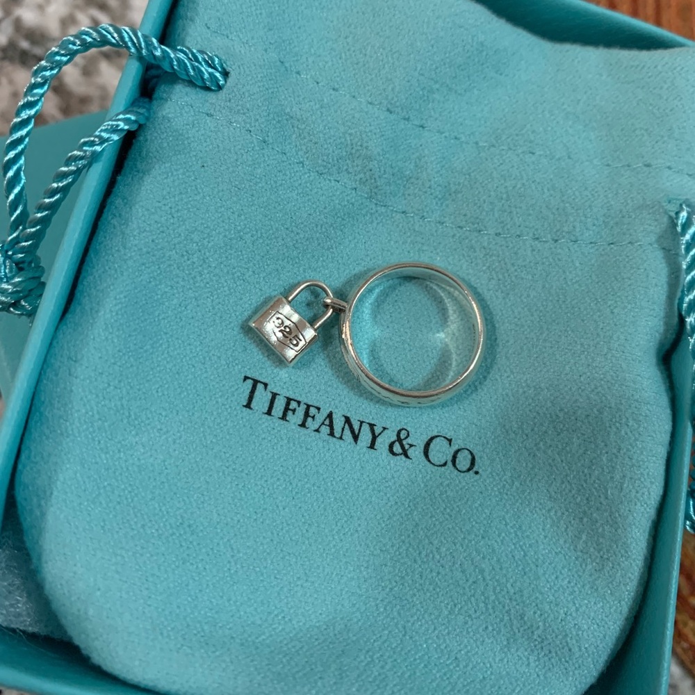 100% authentic Tiffany & Co. 1837 lock charm